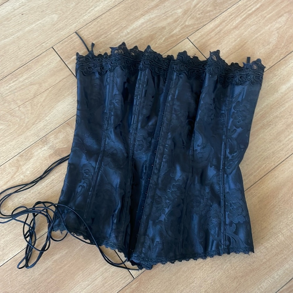 Fredericks of Hollywood boned corset size 36